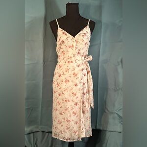 Abercrombie & Fitch - White Floral Midi Dress - XSP